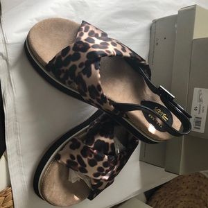 Jane and the shoe sandals